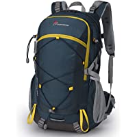 MOUNTAINTOP Mochilas Senderismo 40 litros Alta Capacidad Impermeable Hombre Mujer Escalada Deporte Morral con Cubierta…